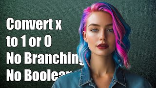 Convert X Y To 1 Or 0 Without Branching Or Boolean Expressions