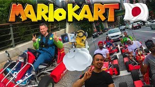 REAL LIFE MARIO KART in TOKYO! JAPAN VLOG!