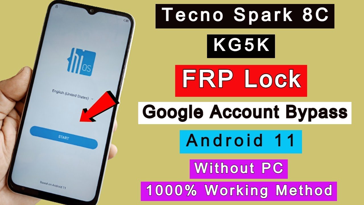 Tecno Spark 8C FRP Bypass Android 11 (Tecno KG5K) FRP Tecno Spark 8C FRP Bypass Android 11 (Tecno KG5K) FRP