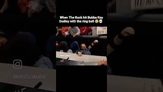 Wwe The Rock Destroys The Dudleys With Ring Bell