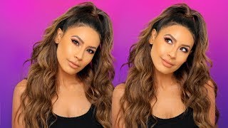HALF UP PONY EXTENSION SECRETS | DESI PERKINS HALF UP PONY EXTENSION SECRETS | DESI PERKINS