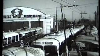 Видео Петрозаводский троллейбус / Petroskoi johdinauto / Petrozavodsk trolleybus от Владимир Белых, улица Луначарского, Петрозаводск, Россия