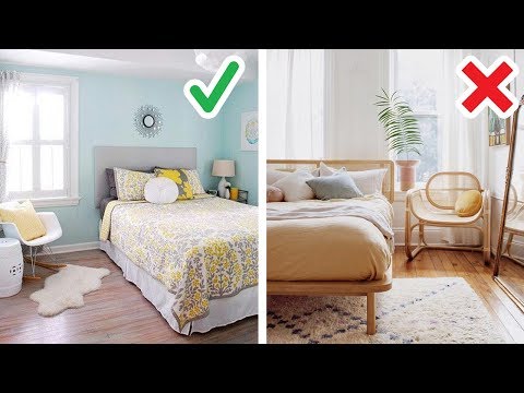 20 Smart Ideas How to Make Small Bedroom Look Bigger - YouTube