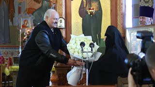 🙏🙏🙏Как Лукашенко В Женский Монастырь На Пасху Ездил!!! 🙏🙏🙏 Полное Видео!!!