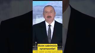 Prezident İlham Əliyev Ermənistan Hakimiyyəti Və Onun Havadarlarına Sərt Mesaj Verdi