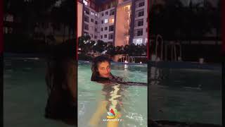 Swimming Pool-ல Yashika சககபபன ரசகரகள
