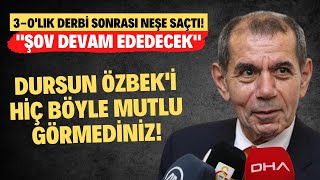 Dursun Özbeki Hiç Böyle Mutlu Görmediniz 3-0Lık Derbi Sonrası Neşe Saçtı Şov Devam Edecek