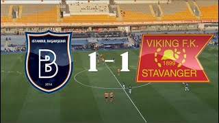 Başakşehir Fk 1-1 Viking Fk Konferans Ligi 3. Eleme Rövanş Maç Özeti