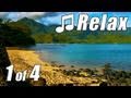RELAXATION MUSIC #1 HD KAUAI BEACHES Relaxing slow songs Ocean sounds relax ambient nature video