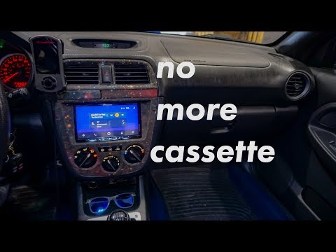 Double DIN Install on the STi