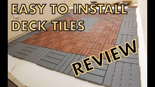 Ikea Deck Tiles Review