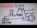 How To Make A Mini Simple Audio Amplifier ( Transisitor C1815 ).