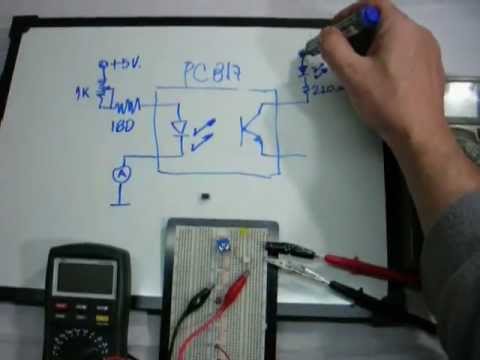 Ensayo Dinámico de un Optoacoplador - YouTube mos fet wiring diagram 