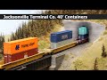 Jacksonville Terminal Company 40' N Scale Container Review - Southern Alberta Rail