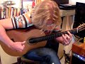 At home with Jason Carter and the new guitar by John Beckett