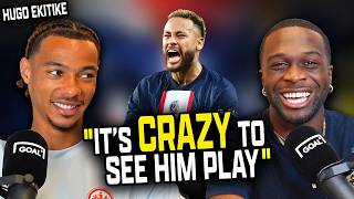 Hugo Ekitike Talks Joining Frankfurt, French Football Legends & Playing With Mbappe And Neymar