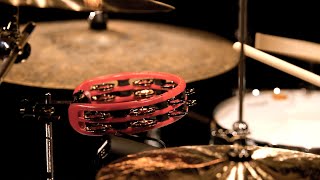 MEINL Percussion - Traditional ABS Tambourine, Steel Jingles - TMT2R