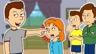 Clic Caillou Pokes Rosie In The Eyes Grounded