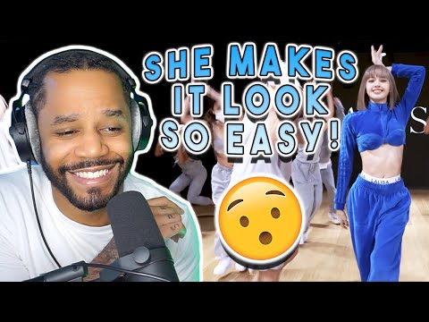 REACTING TO LISA - 'LALISA' DANCE PRACTICE VIDEO REACTION