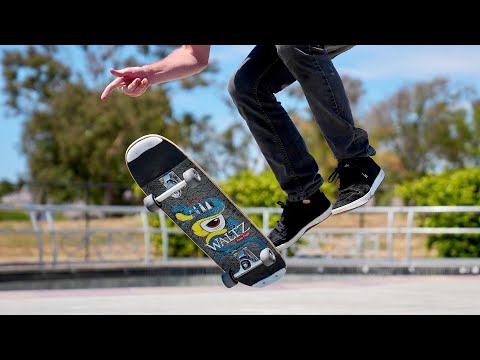 AARON KYRO LEARNS 5 FREESTYLE SKATE TRICKS!