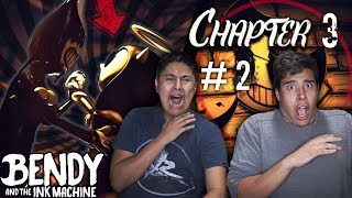BENDY AND THE INK MACHINE CHAPTER 3! (Part 2)