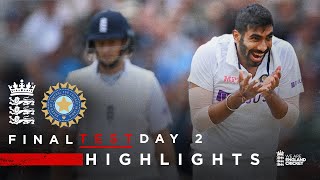  Highlights | England v India - Day 2 | 2022