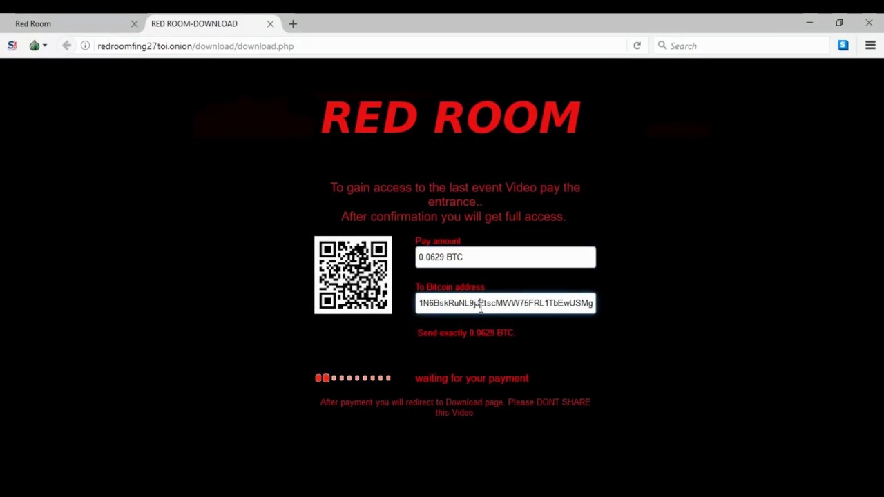 Image result for dark web red room