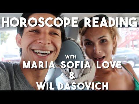 Horoscope reading with Maria Sofia Love (Vlog 10 - Virgo)