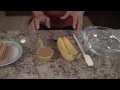 Healthy Kids Snacks - Peanut Butter, Bananas, Graham Crackers