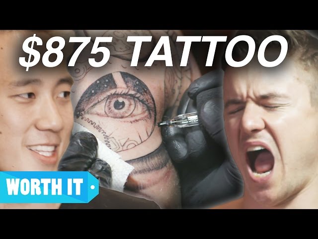 $80 Tattoo Vs. $875 Tattoo - Video