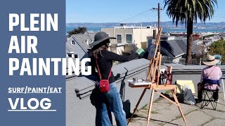 Plein Air Painting In San Francisco With Maura Carta And Carole Rafferty
