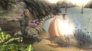 Godzilla 2000 Vs Fire Rodan ゴジラ2000 Vs ファイヤーラドン Godzilla Unleased Wii Ps2 ゴジラアンリーシュド 哥斯拉能量释放