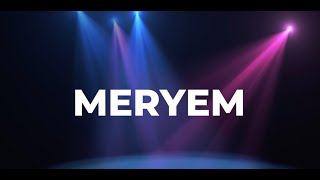 İyi ki Doğdun Meryem (Kişiye Özel Pop Doğum Günü Şarkısı)  Versiyon