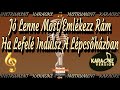 Jó Lenne Most/Emlékezz rám/Ha Lefelé Indulsz A Lépcsőházban (KARAOKE)