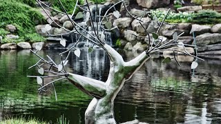 Tree Metal Sculpture Build For Weiler Abrasives Welded Metal Art Barbie The Welder Stainless Steel