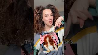 Trying Chappell Roans Curly Hair Routine
