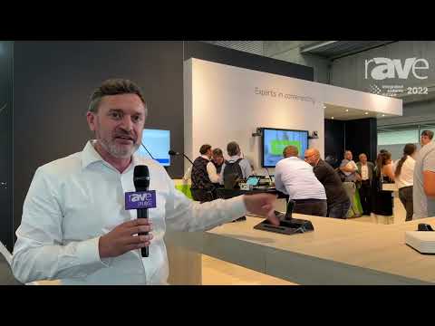 ISE 2022: Televic Conference Exhibits Conferencing Solutions, Including FLEX Tabletop Device