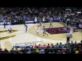 LeBron James Rattles the Rim with the One-Handed Jam