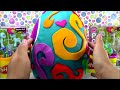 My Little Pony Giant Surprise Egg Play Doh Shopkins Unicorno LPS Disney
