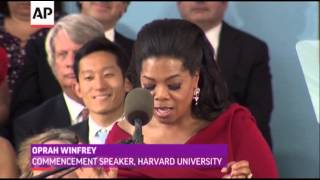 Oprah Winfrey Delivers Harvard Commencement