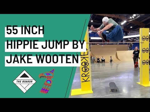 55 Inch Skateboarding Hippie Jump by Jake Wooten at 7 Gen
