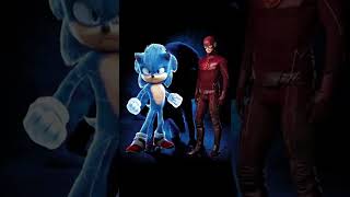 Sonic vs speedsters #speed #sonic #shorts.
