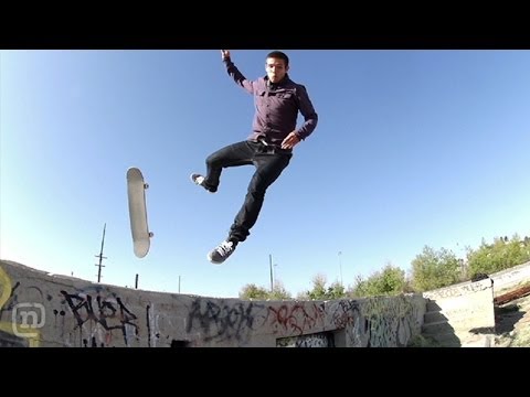 Brutal Skateboarding Slam: Zach Doelling vs A Pebble On NKA Project