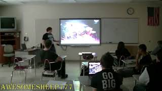 Weeb does a presentation about anime