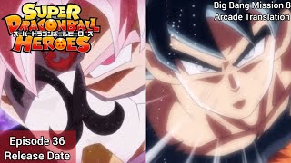 Dragon Ball Heroes Arcade Translation and Episode 36 Release Date