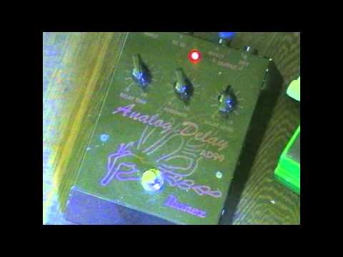 Démo de l'Ibanez Analog Delay AD99