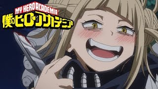 Tsuyu and Ochako vs Himiko Toga | My Hero Academia
