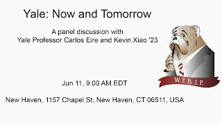 Yale: Now and Tomorrow