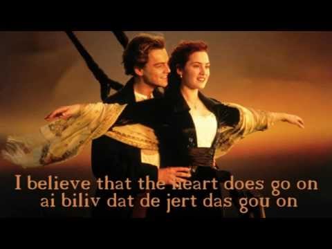 LETRA DE MY HEART WILL GO ON CELINE DION letra de my heart will go on celine dion: