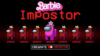 Barbi̇e İle İmposter Olma Takti̇kleri̇ Among Us Türkçe